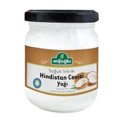 Arifoğlu Soğuk Sıkım Hindistan Cevizi Yağı 200ml 
