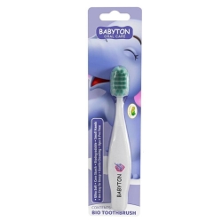 Babyton Bio Çocuk Diş Fırçası Ultra Yumuşak -Fil