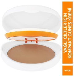 Heliocare Color Oil Free Compact Yağsız Güneş Koruyucu Krem SPF50 Buğday Ten - Light 10gr 